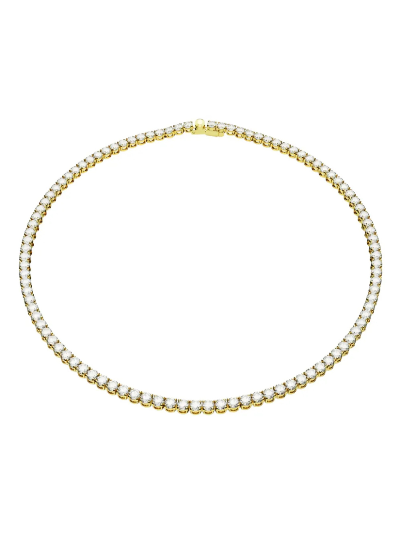 

Матричное ожерелье Swarovski, белый
