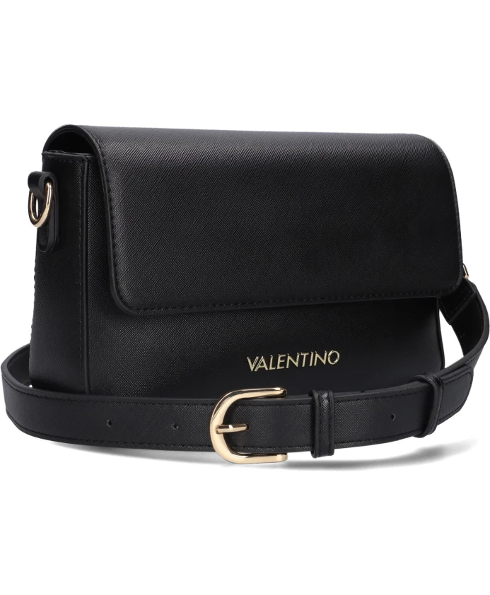 

Черная сумка для фотоаппарата с откидным клапаном Valentino, черный