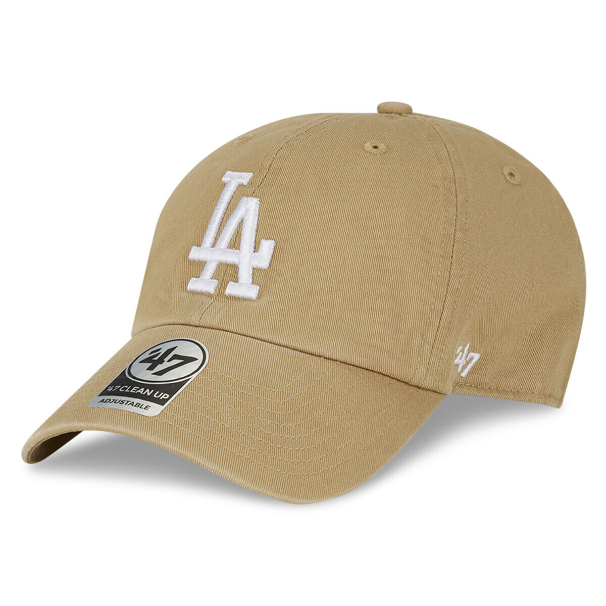 

Кепка MLB Los Angeles Dodgers CLEAN UP w/ No Loop Label Cap '47, цвет Khaki