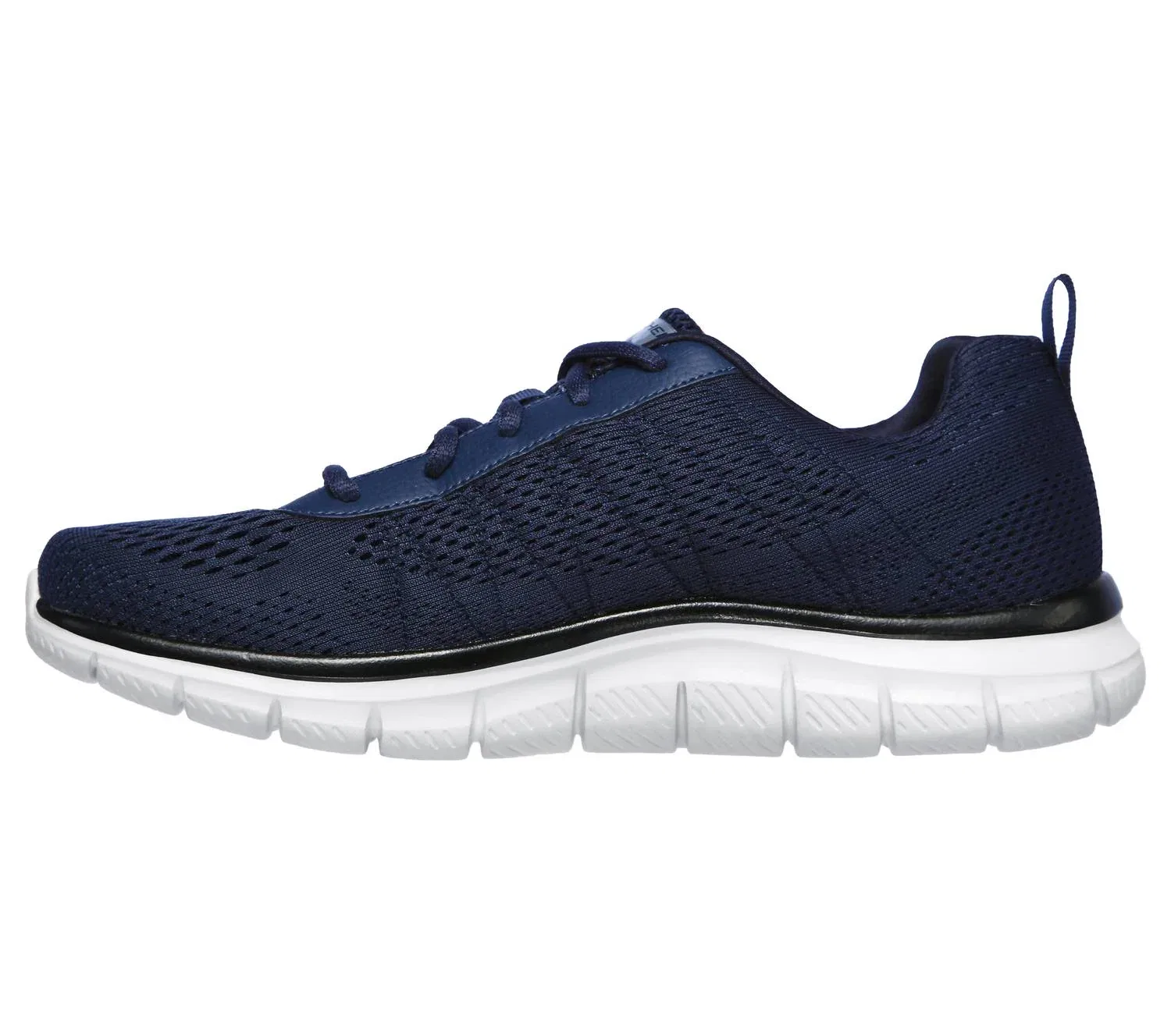 Skechers Мужские спортивные кроссовки Track Moulton темно-синего цвета — фото 4