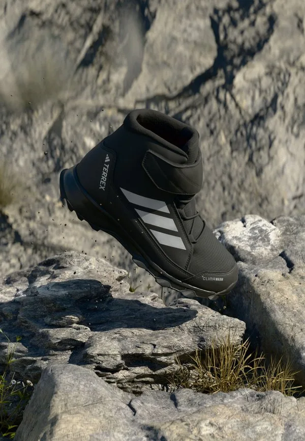 Зимние ботинки, бирюзовый/матовый серебристый/черный Adidas Terrex, Preloved Teal/Matte Silver-Coloured/Core Black