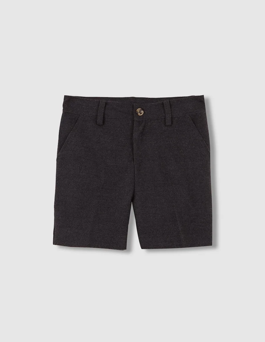 

Детские шорты из фланели Gocco, темно-серый