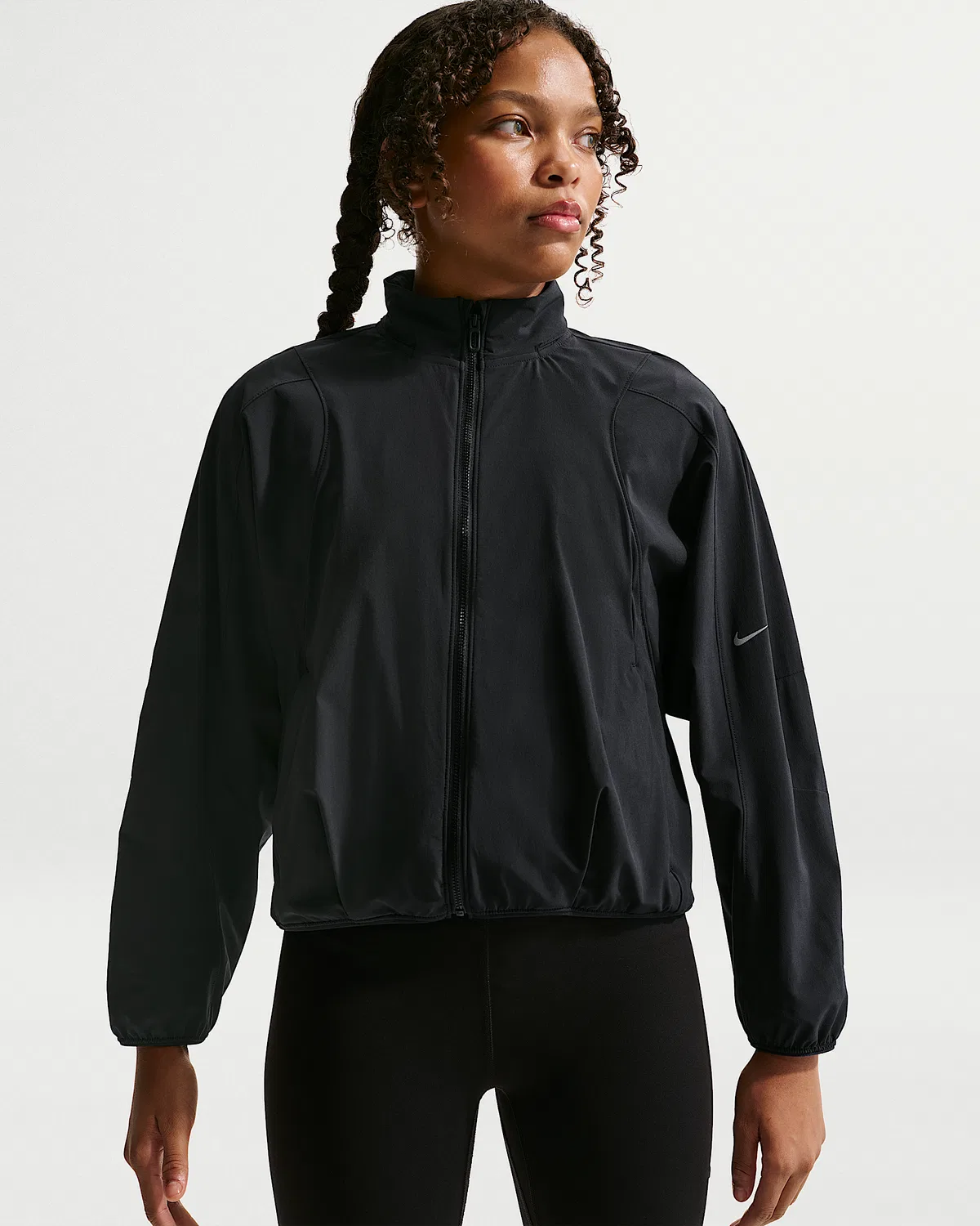 Детская ветровка Nike MAVN с водоотталкивающей пропиткой и защитой от УФ, Black/Black/Black