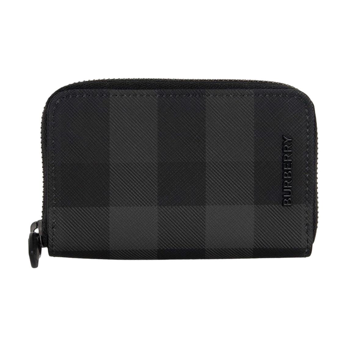 

Burberry Полиуретановый картхолдер мужской угольно-черный