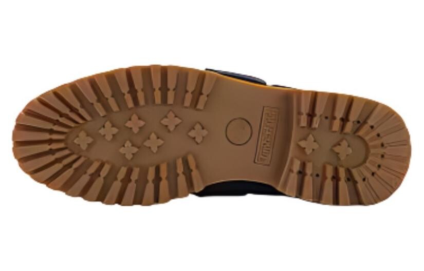 Мужские уличные ботинки Timberland классические из замши, темно-синий — фото 4