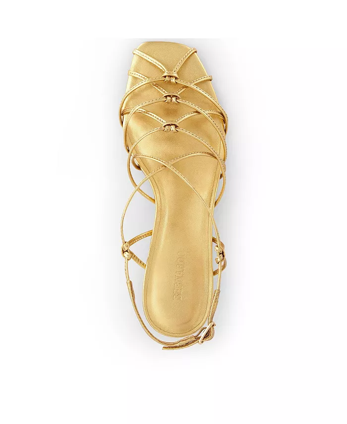 Бернардо Катрина Босоножки на каблуке с ремешками Bernardo Footwear, золотой — фото 2