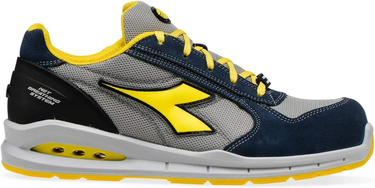 Мужские кроссовки Diadora Run Net Airbox RUN NET AIRBOX Low S1P SRC, синий/зеленый — фото 2