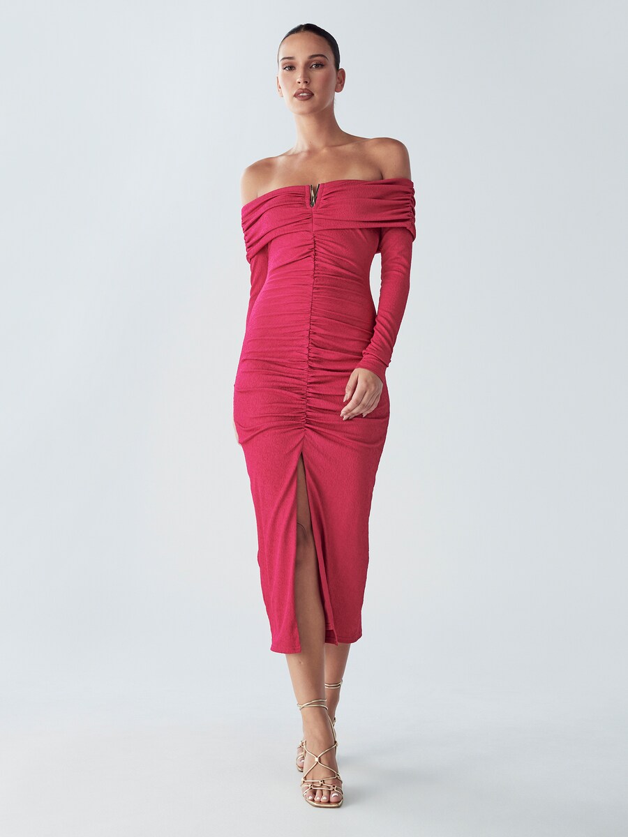 

Миди платье BWLDR Aysha, Pink