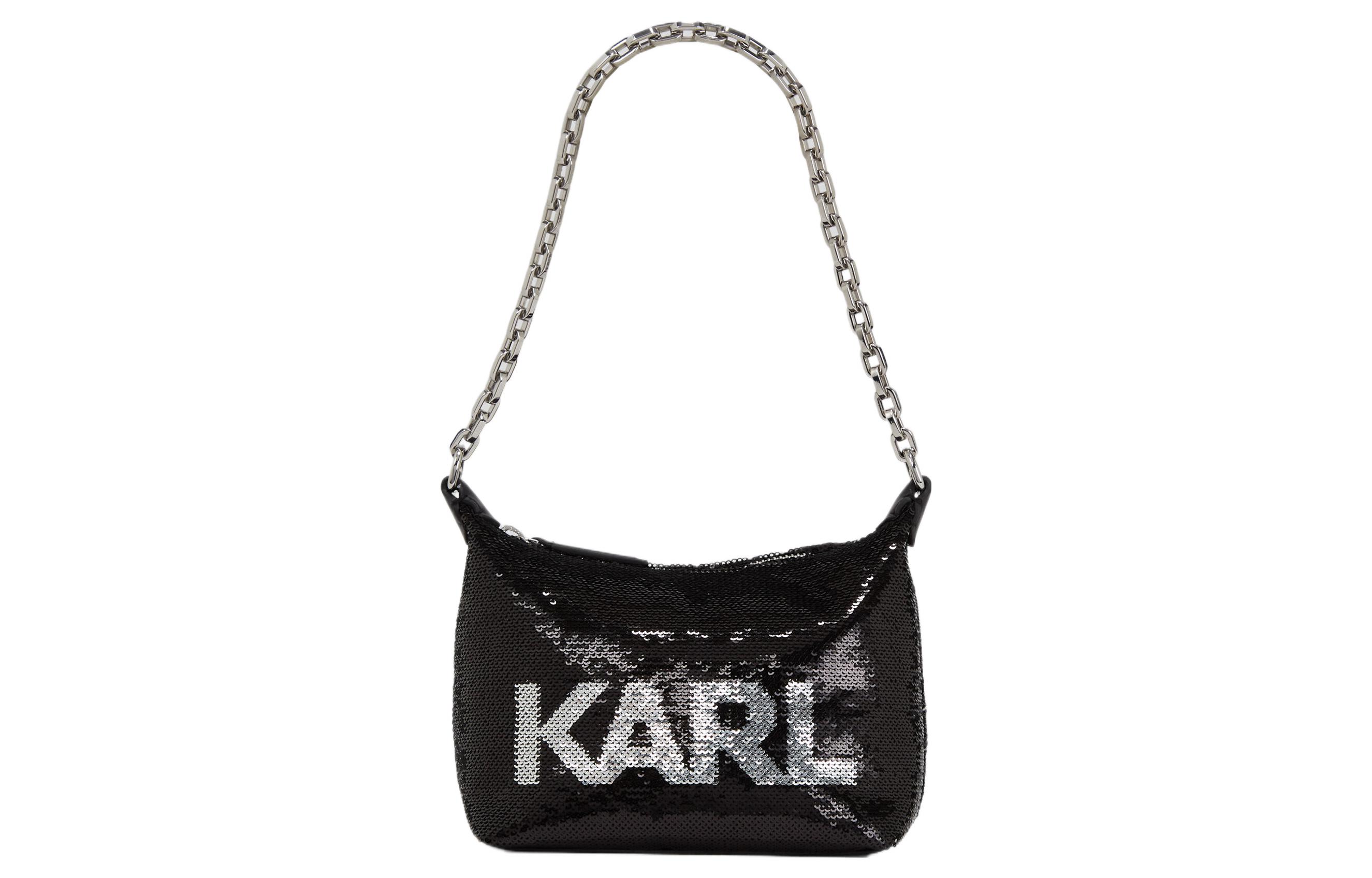 

KARL LAGERFELD / Karl Lagerfeld Jeans Сумка через плечо мини женская черная