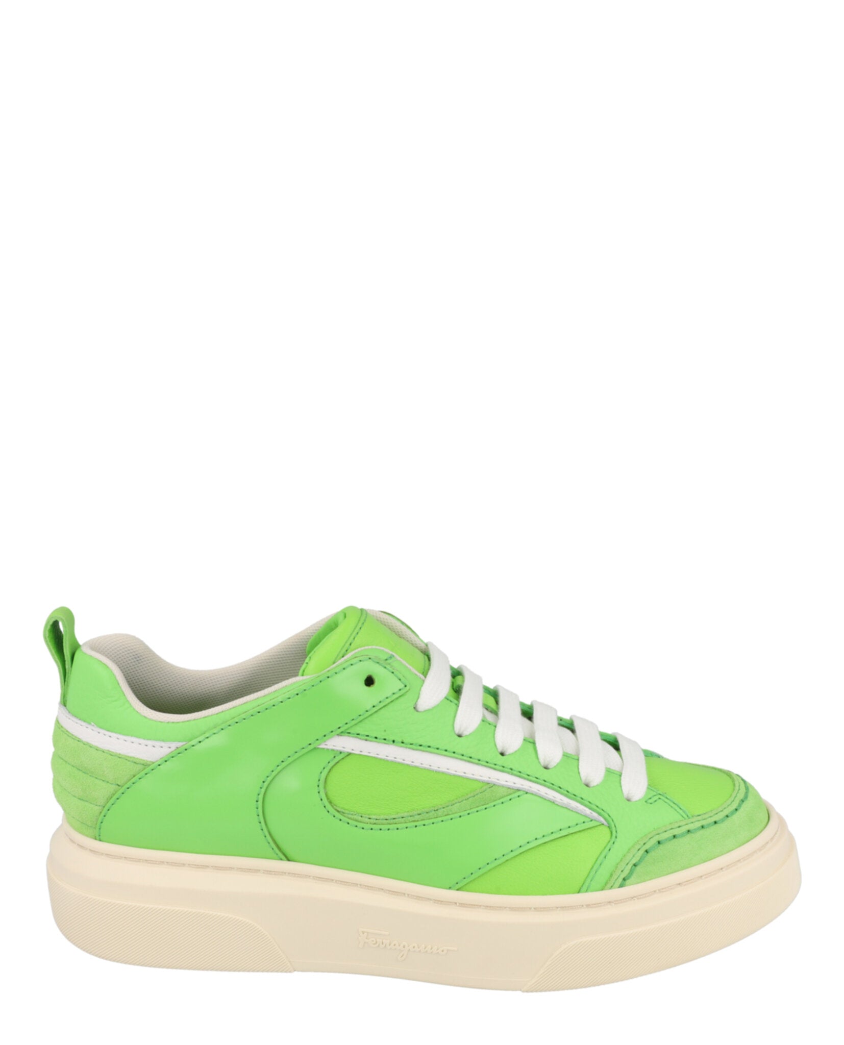 

Кроссовки Cassina Low-Top Salvatore Ferragamo, зеленый