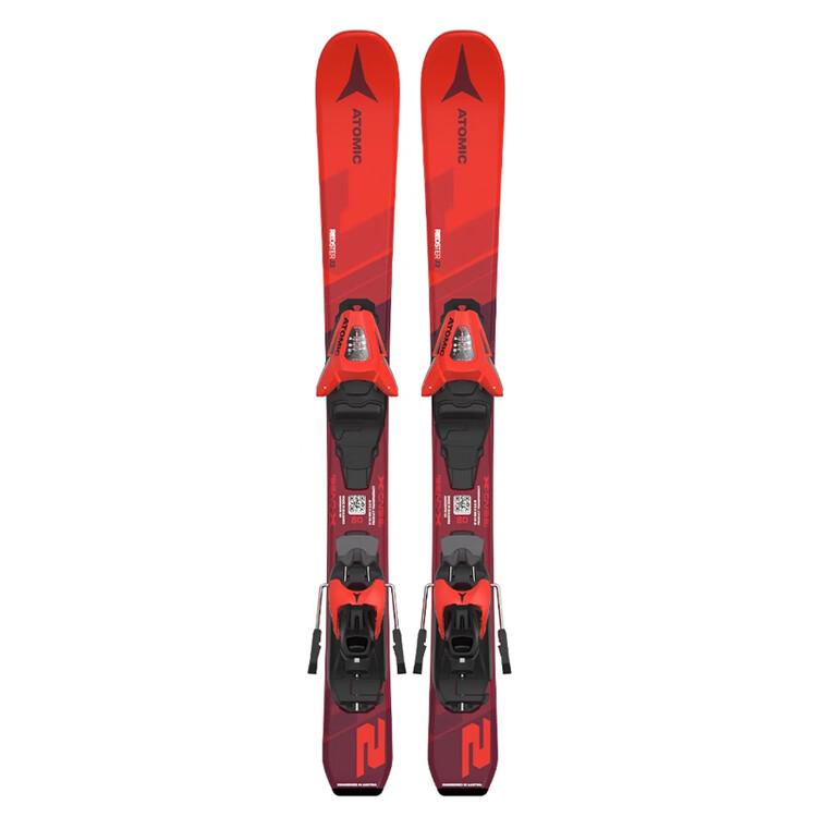 

Atomic Детские лыжи Aotian серии REDSTER с двумя досками, для детей и подростков, все регионы, REDSTER J2 (70-90), красные, 90 см