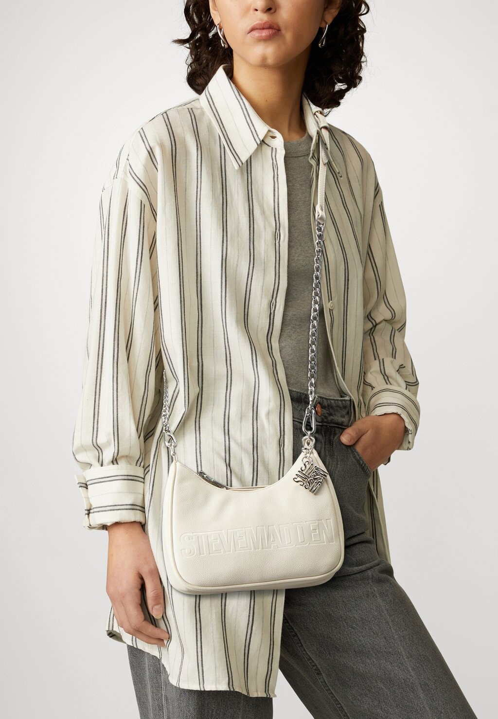

Сумка PRIME Steve Madden, цвет bone/silver coloured