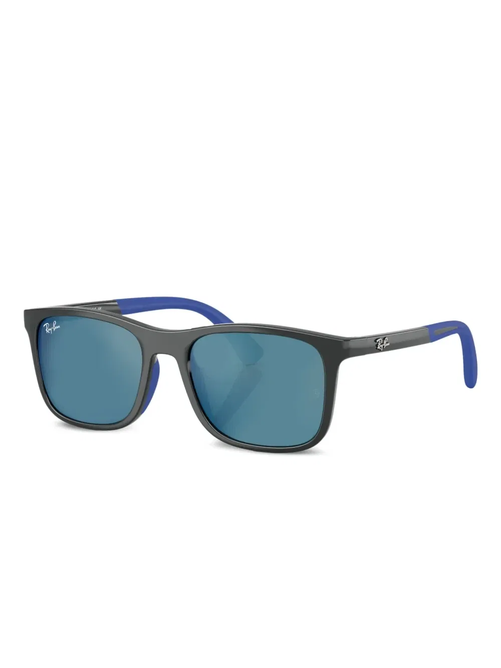 Солнцезащитные очки в квадратной оправе Ray-Ban Junior, серый — фото 2