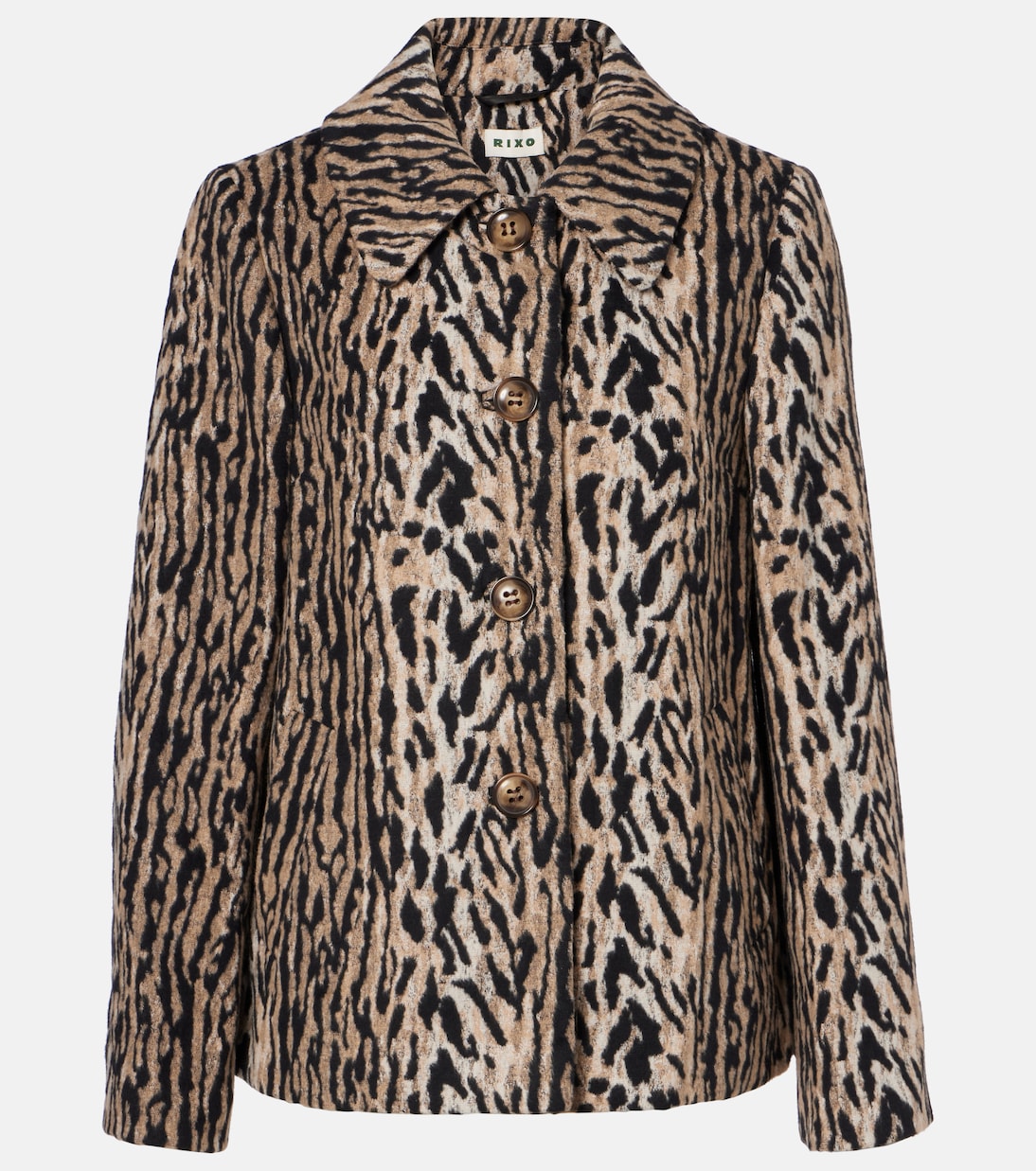 

Куртка Leila с леопардовым принтом Rixo, Bohemia Leopard
