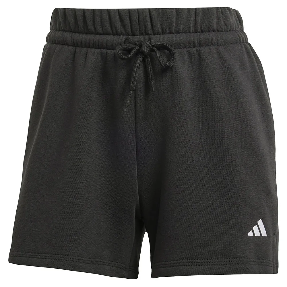 Шорты adidas Essentials Small Logo Feelcozy, черный — фото 3