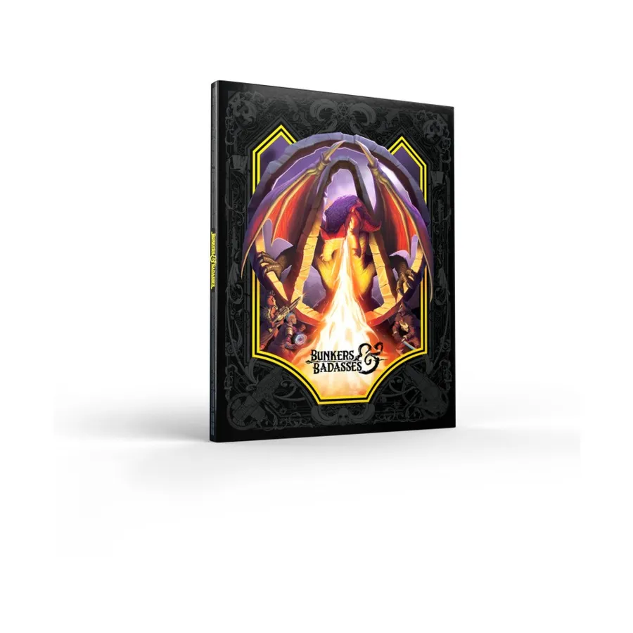 

Bunkers & Badasses Science-Fantasy RPG Sourcebook, RPG Games (Nerdvana Games), твердый переплет