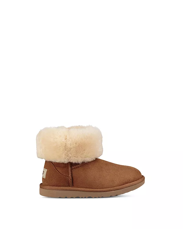 Классические ботинки унисекс - для малышей, детей постарше. Ugg, коричневый — фото 3