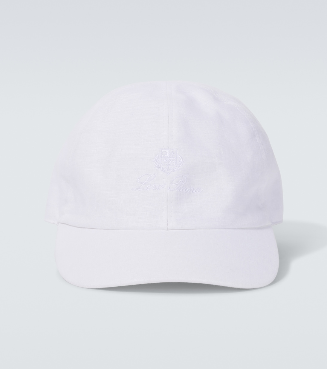 

Льняная бейсболка Loro Piana, Optical White