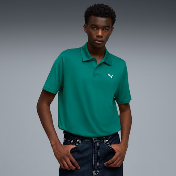 

Мужская рубашка-поло Puma Essentials, зеленый