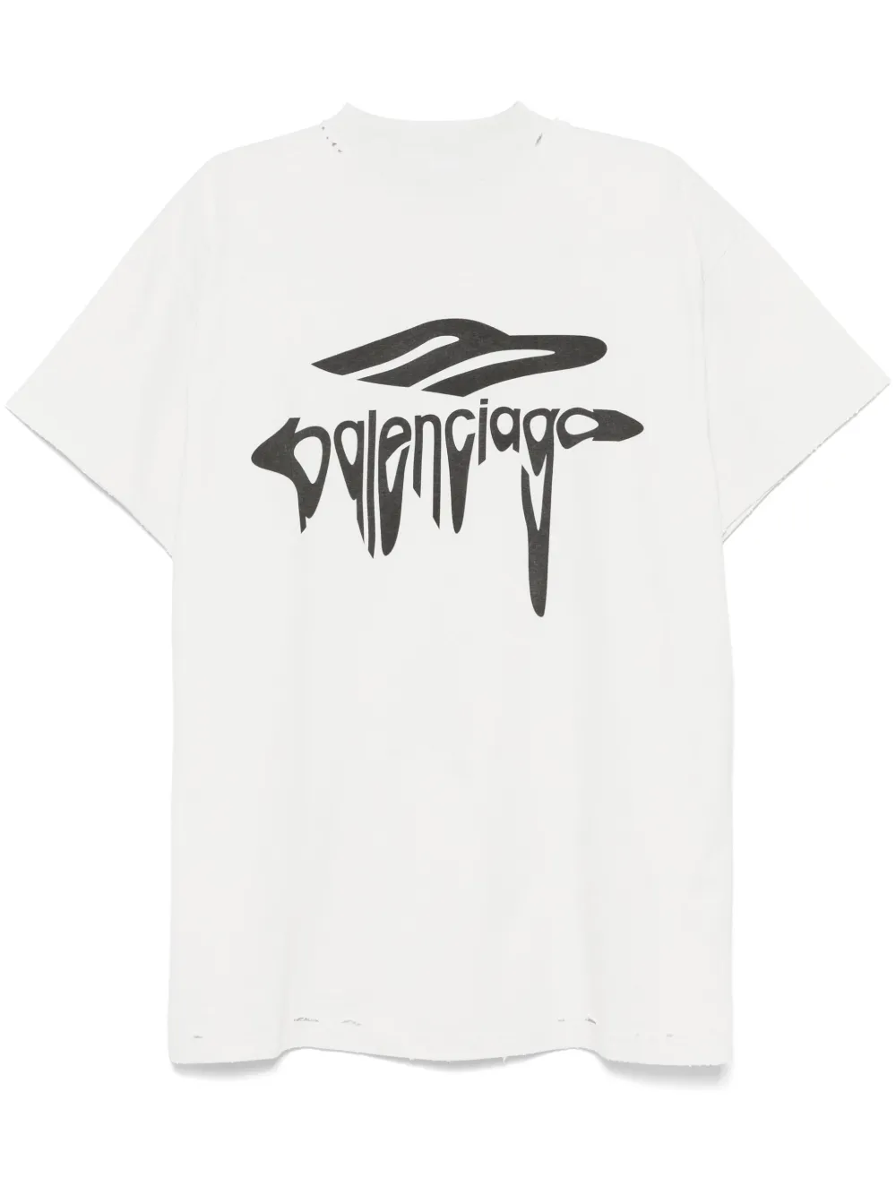 

Футболка 3B Liquified BALENCIAGA, серый