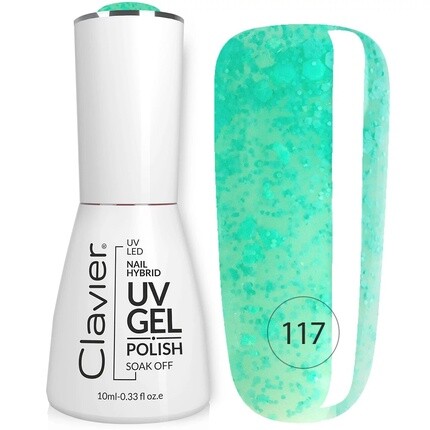 

Роскошный лак для ногтей Hybrid Uv Gel Hybrid 117 - 10 мл Clavier