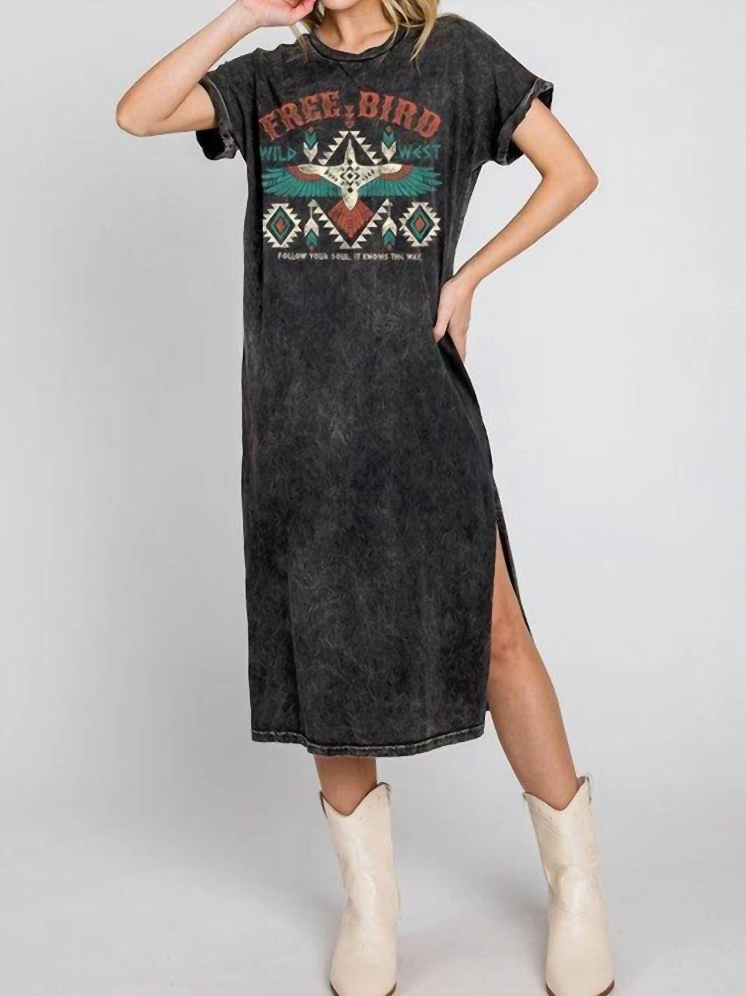 

Платье Free Bird Mineral черного цвета Hrt & Luv