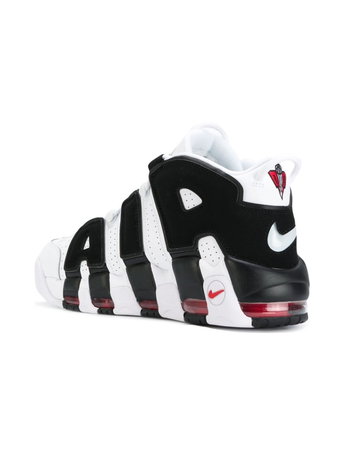 Кроссовки Nike Air More Uptempo, белый/черный — фото 3