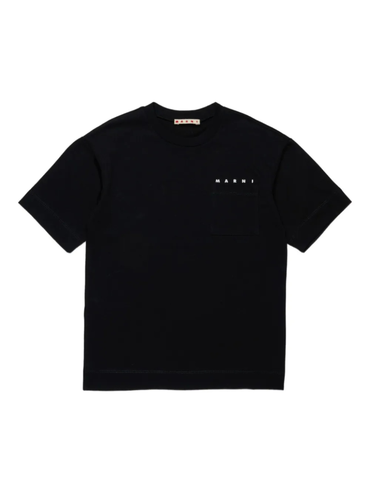 

Marni Kids базовая футболка, черный