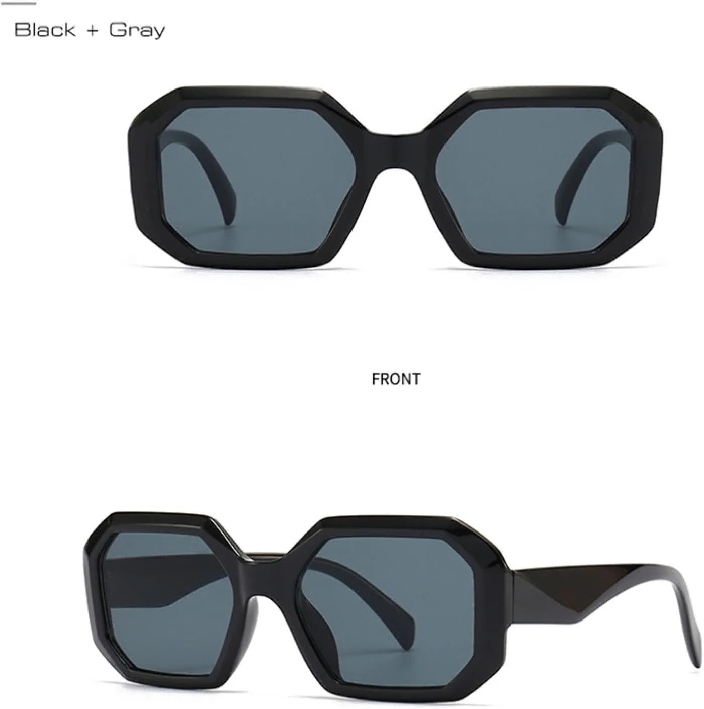 

Солнцезащитные очки с защитой от УФ-излучения UV400 для женщин и мужчин | Градиентные линзы | Для занятий спортом на открытом воздухе DSVIGF, Black Gray Gradient