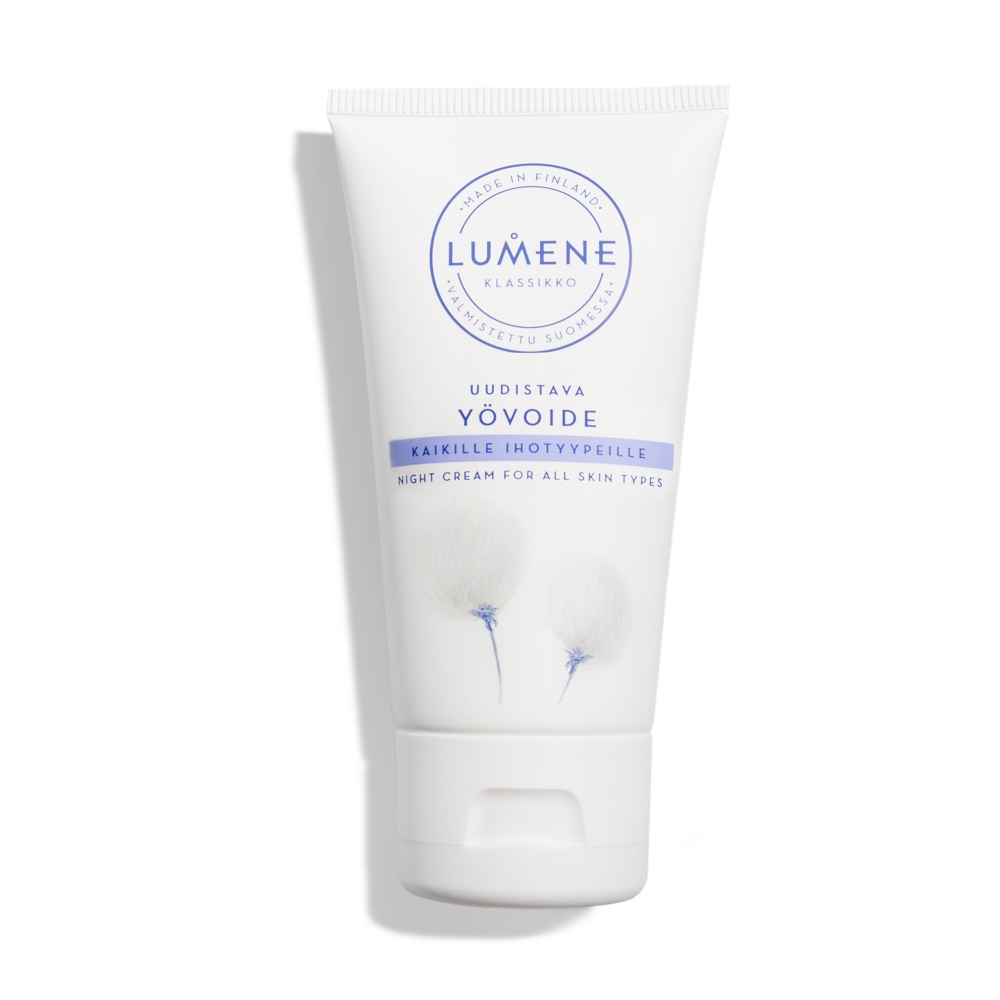 

Ночной крем для лица для всех типов кожи klassikko night cream for all skin types Lumene, 50 мл