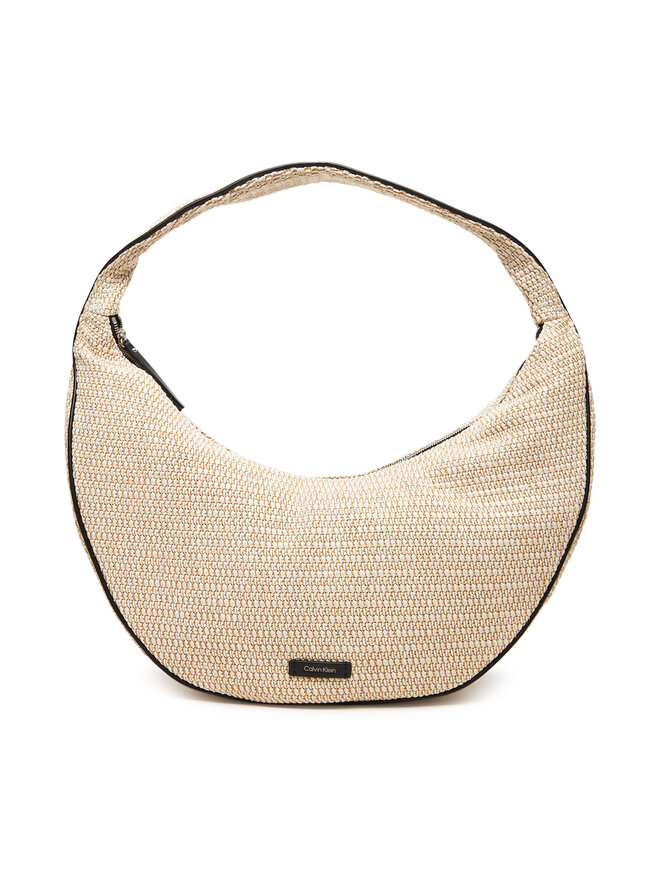 

Сумка Pinched Raffia Large Shoulder Ba LV04F3060G Calvin Klein, бежевый