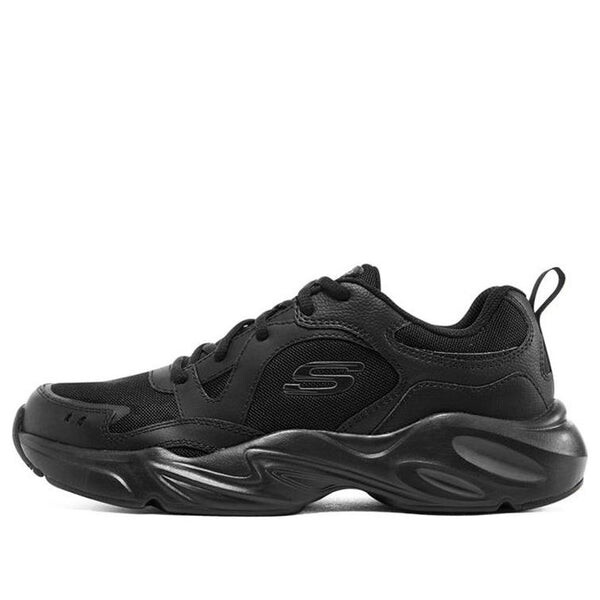 

Кроссовки stamina airy 'pure black' Skechers, черный