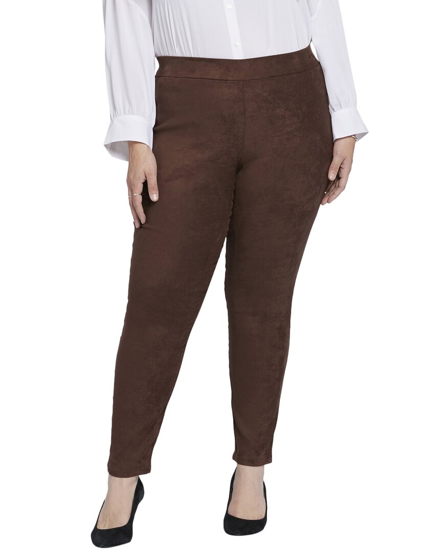 

Джинсы NYDJ Plus Suede Dark Chocolate, коричневый