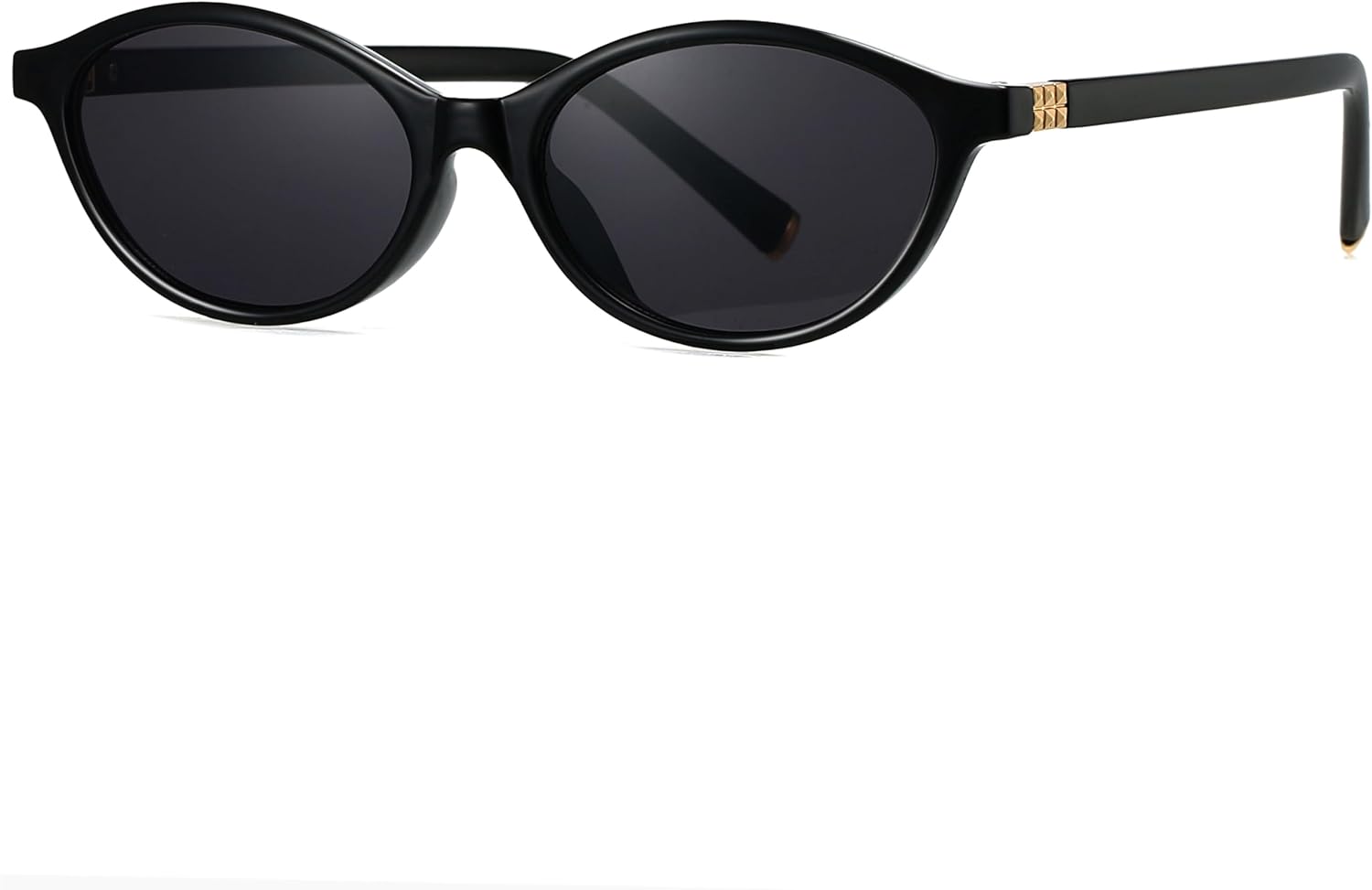 

Ретро овальные солнцезащитные очки для женщин и мужчин, модные маленькие круглые солнцезащитные очки в стиле 90-х, овальная форма, винтажные очки SevenColor, Black/Grey