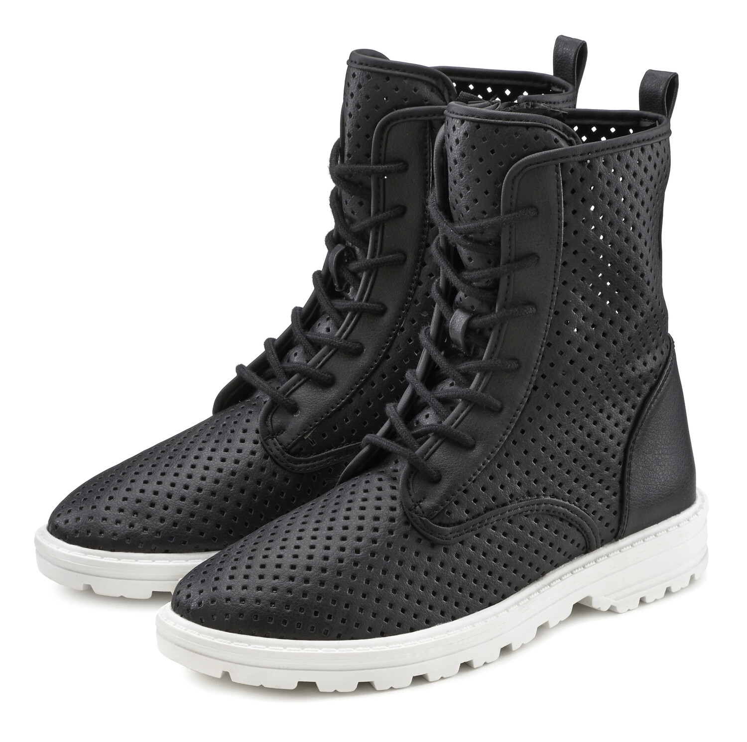 

Ботинки LASCANA Schnürstiefelette, черный