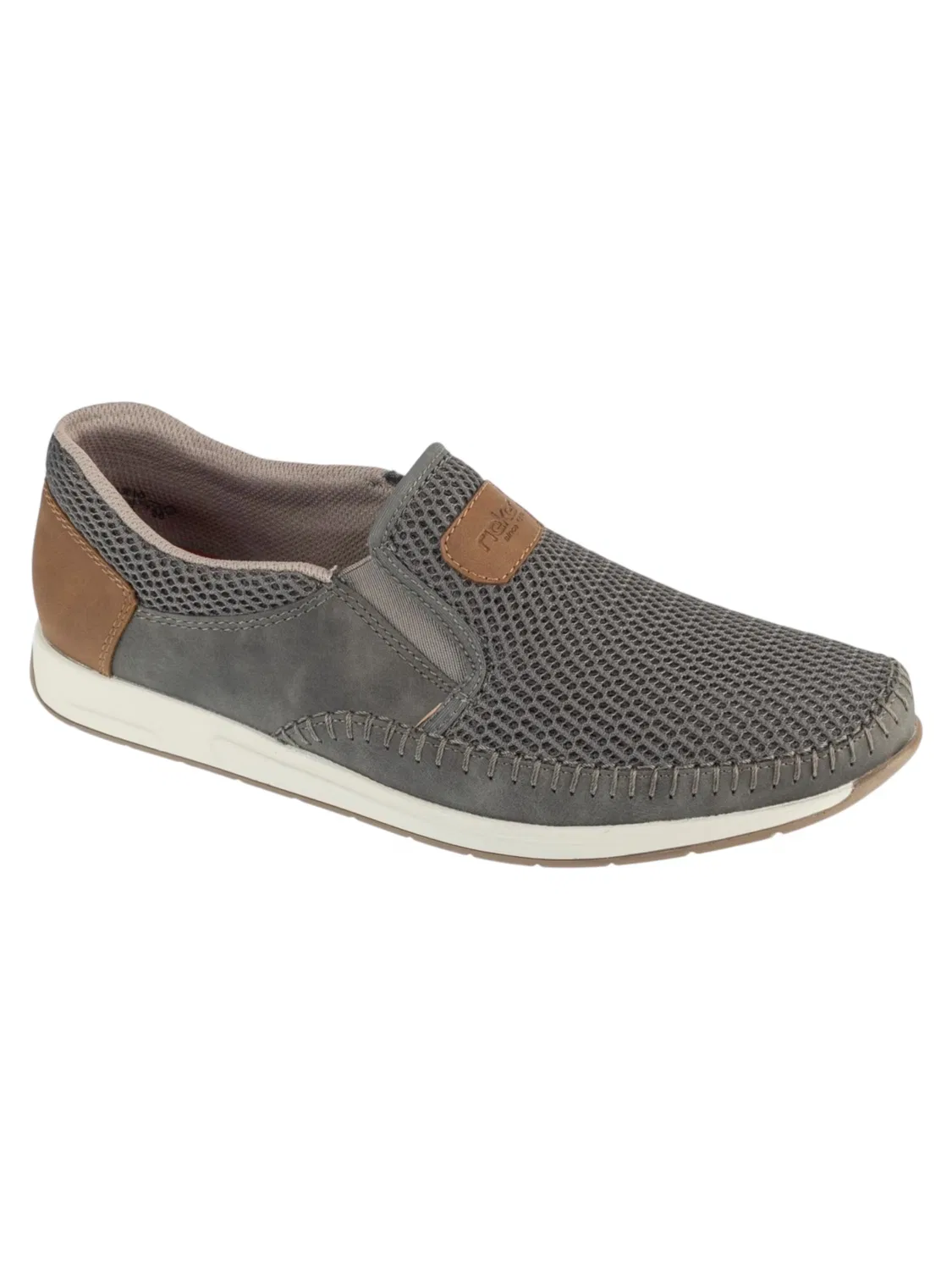 Низкие туфли '11954' Rieker, Grey