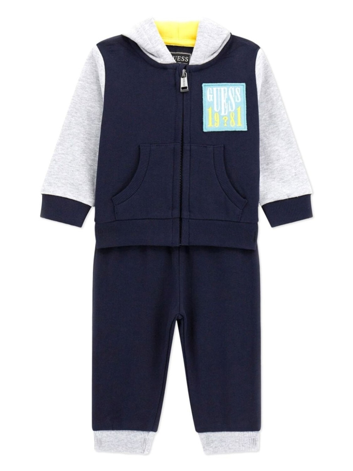 

Guess kids спортивный костюм с вышитым логотипом, синий