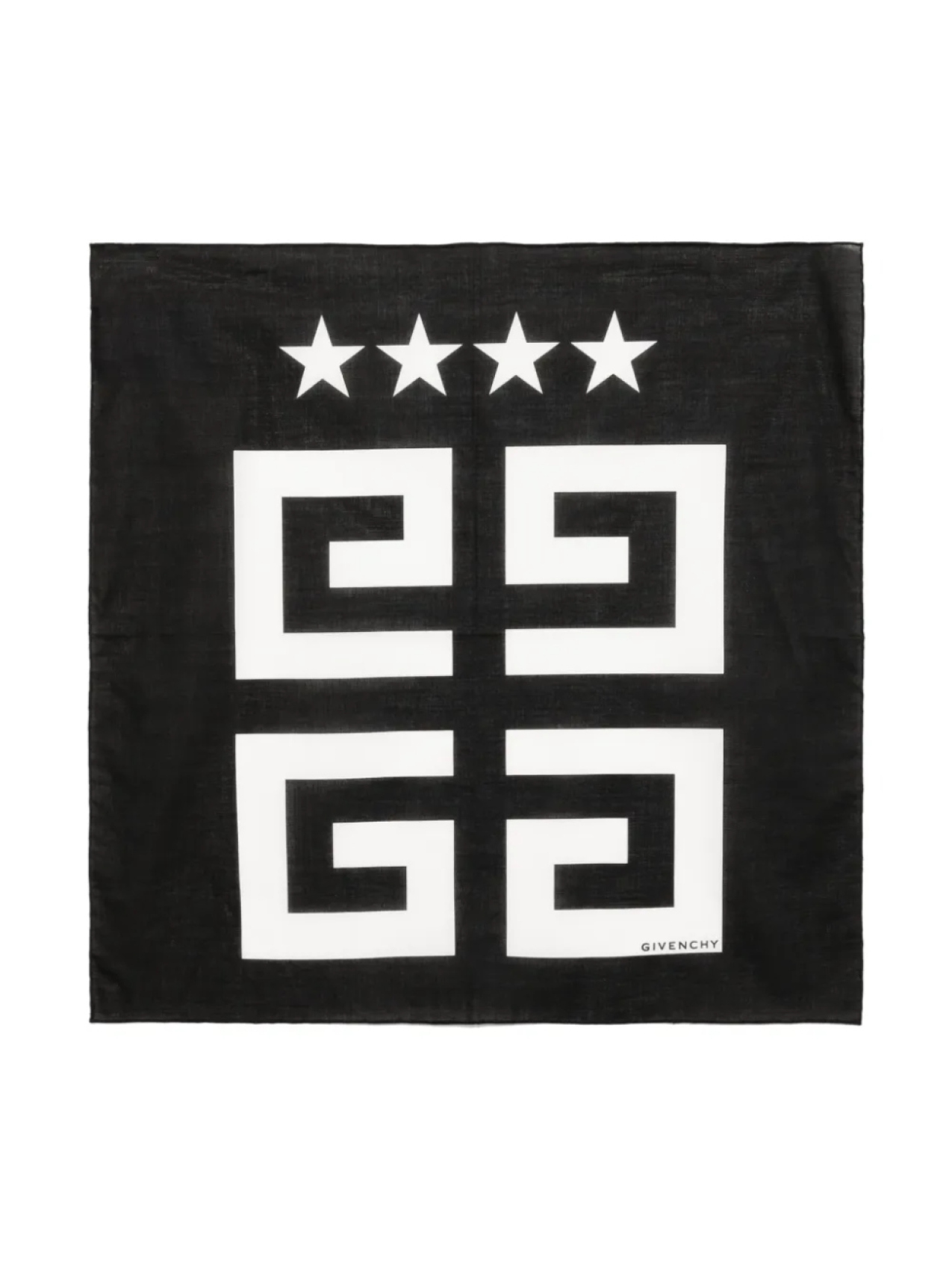 

Шарф с логотипом Givenchy, черный