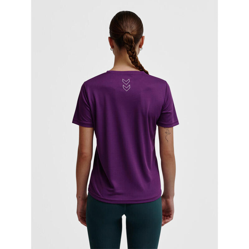 

Спортивная футболка Hummel, цвет dunkelviolett/violett/violett