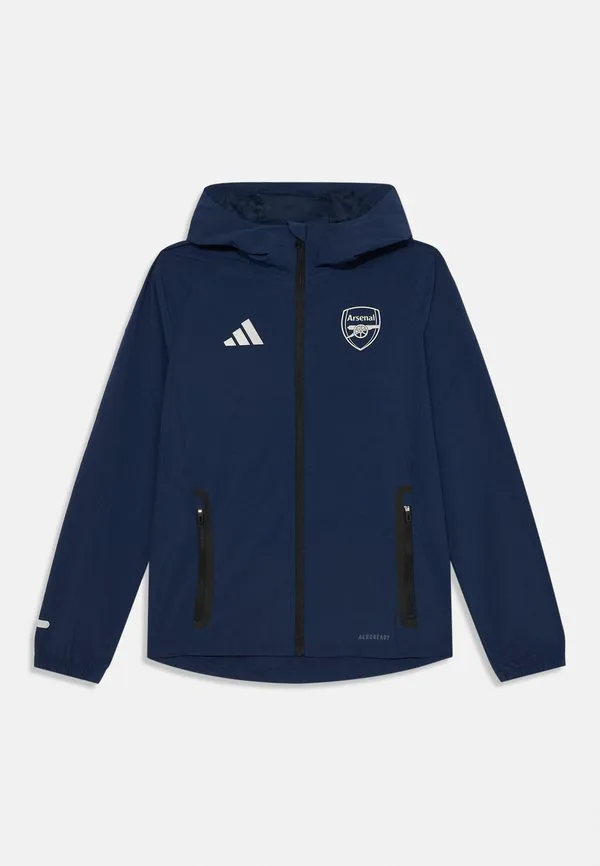 Куртка для путешествий arsenal fc shooting25, детская спортивная куртка унисекс. Adidas Performance, Night Indigo
