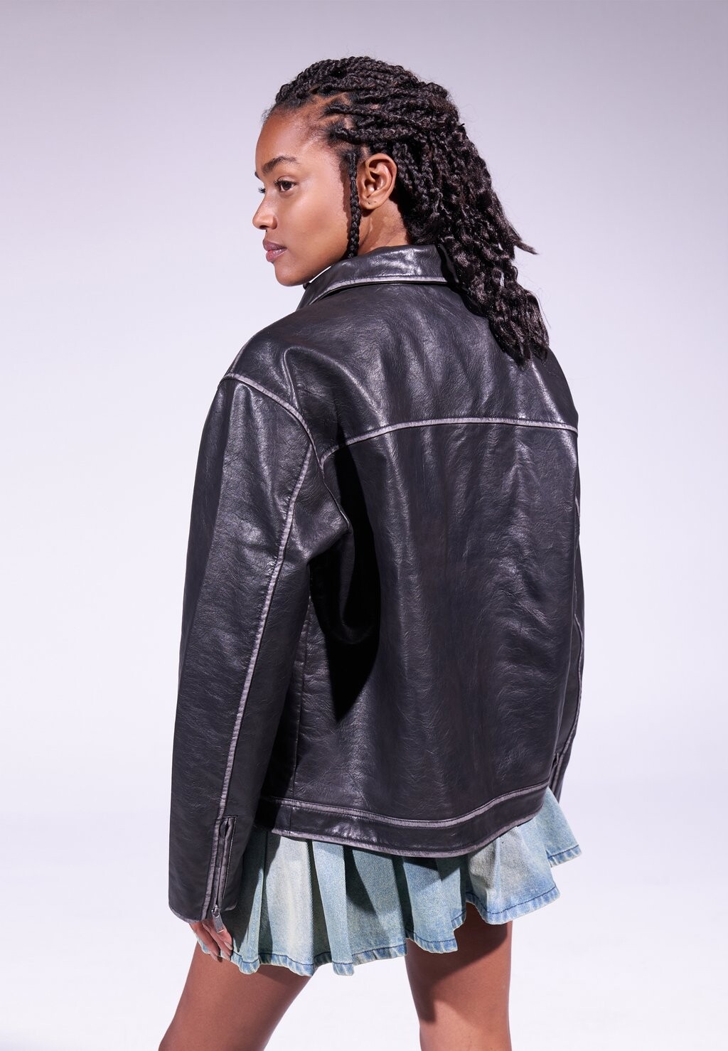 

Куртка из искусственной кожи UNISEX YOURTURN, черный