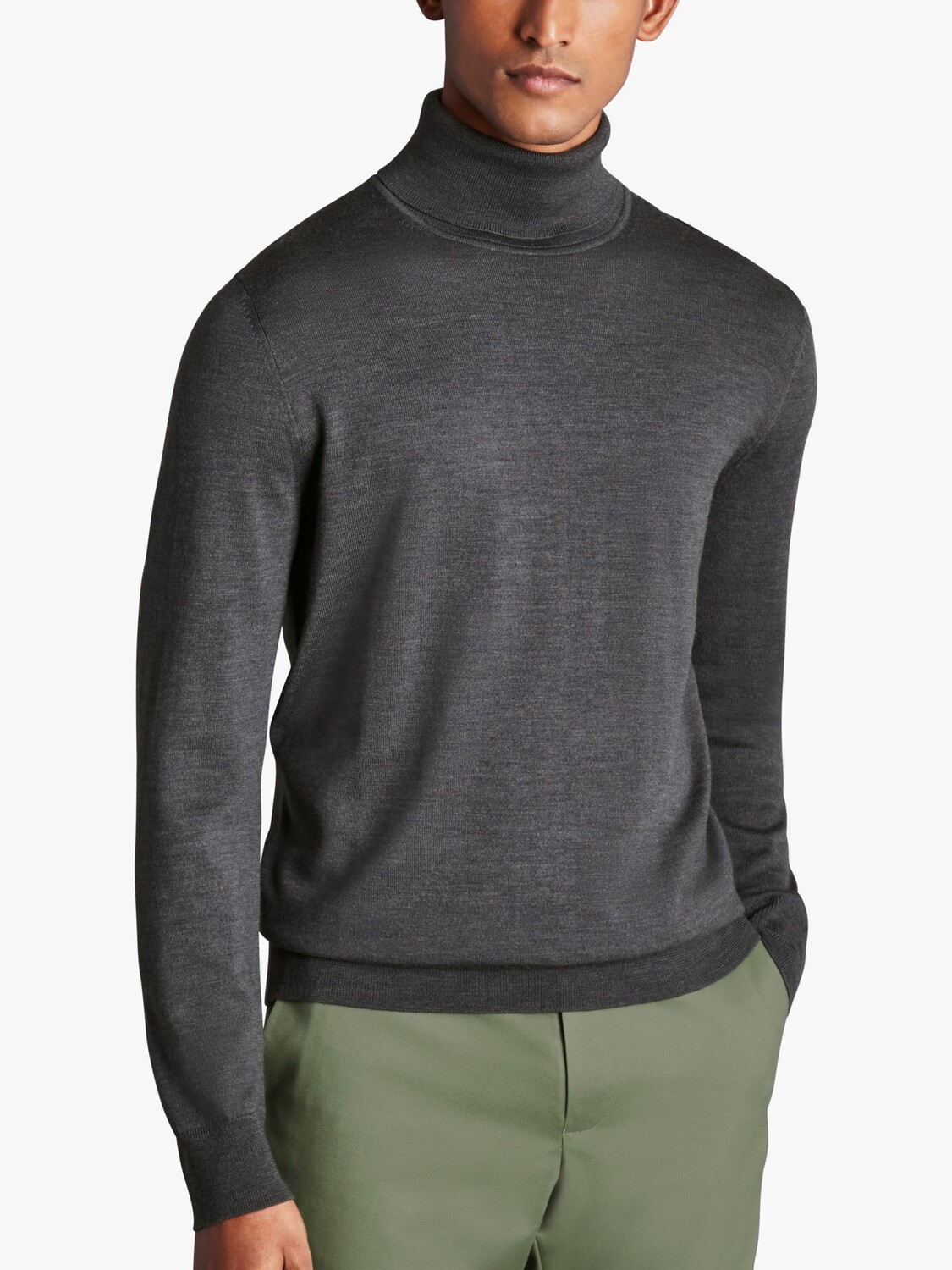 

Джемпер Charles Tyrwhitt из мериносовой шерсти, серый