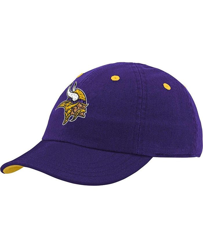 

Гибкая шапка с напуском для мальчиков и девочек фиолетового цвета Minnesota Vikings Team Outerstuff, фиолетовый