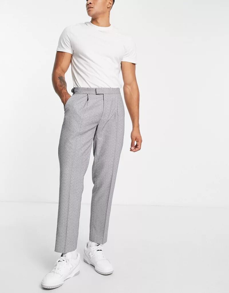 

Свободные структурированные брюки Topman из вереска