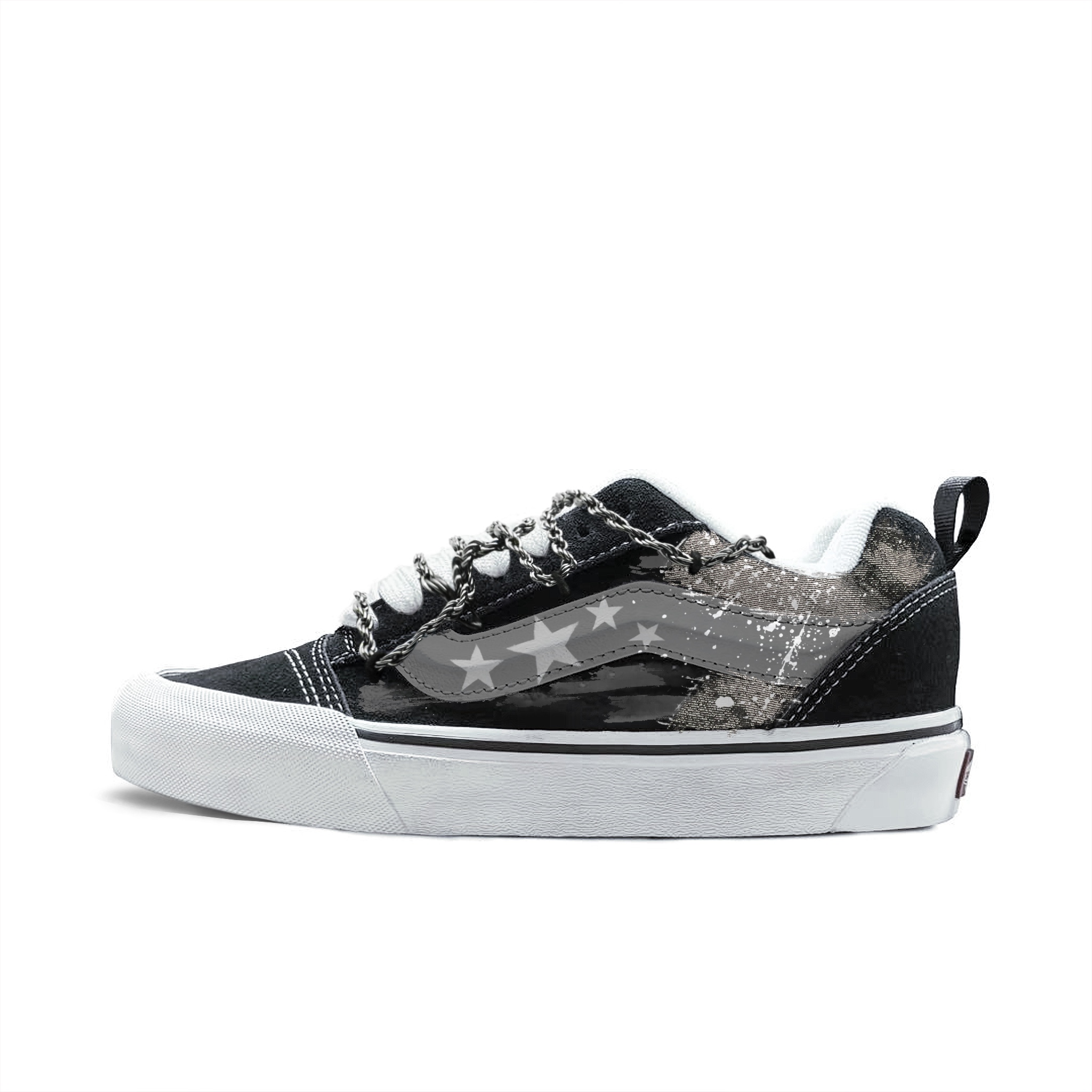 

Vans Кроссовки для скейтбординга Knu Skool Fabric Abrasion Resistant Low top, унисекс, серый