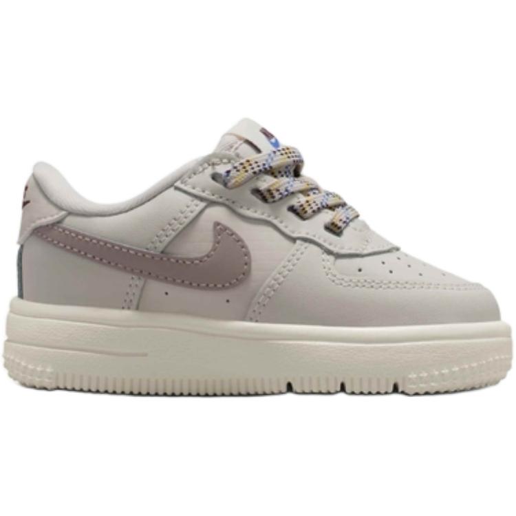 Nike Force 1 Low LV8 EasyOn низкие кроссовки для малышей коричневый — фото 3