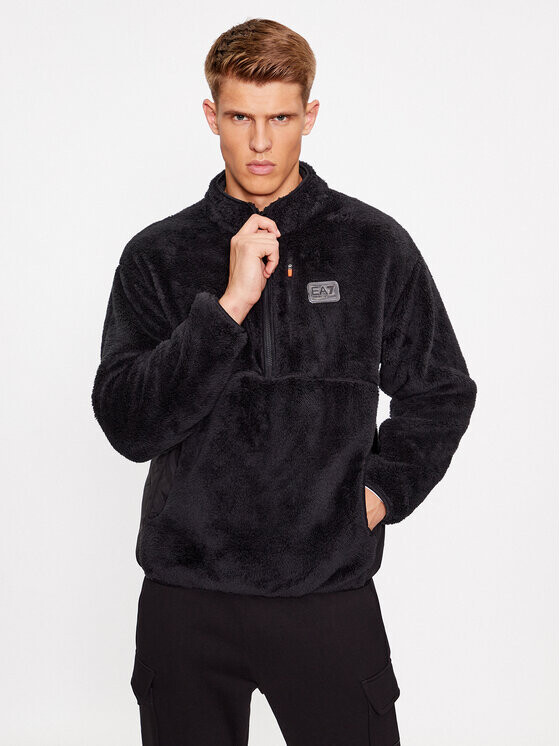 

Толстовка обычного кроя Ea7 Emporio Armani, черный