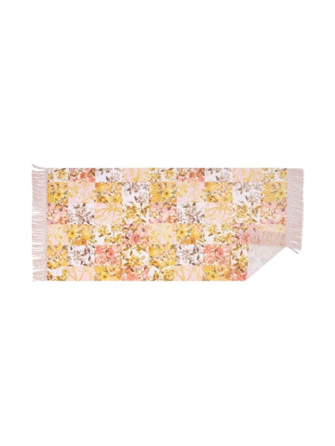 

ZIMMERMANN Kids пляжное полотенце с цветочным принтом, желтый