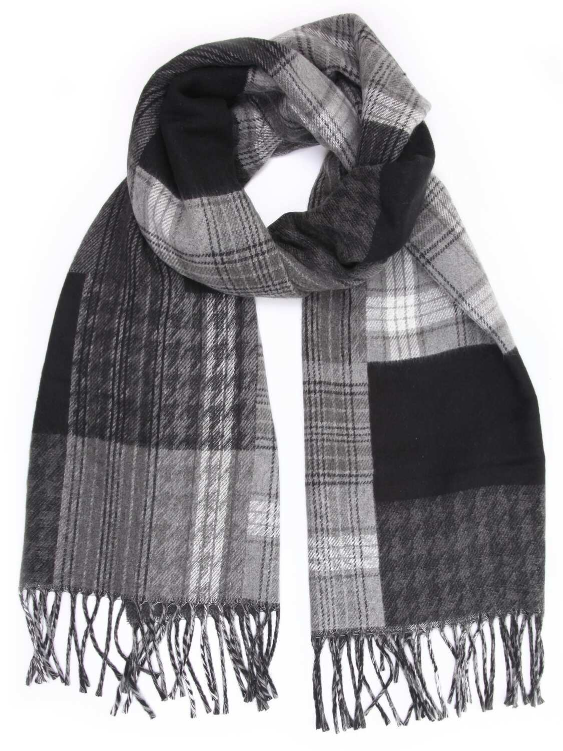 

COLLEZIONE ALESSANDRO Шарф 'Claire' в черном цвете