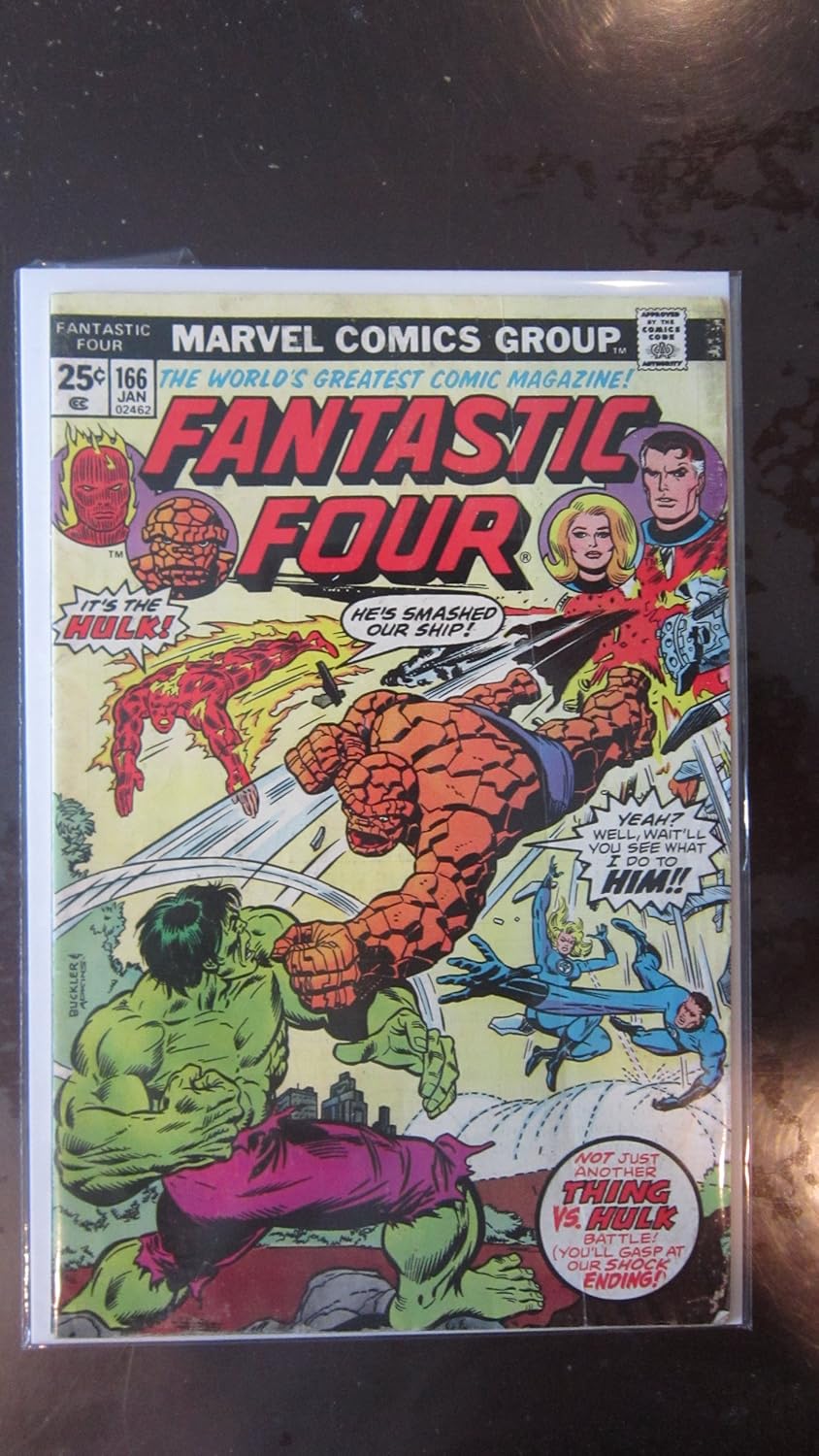 

Fantastic Four #166 "The Hulk Appearance